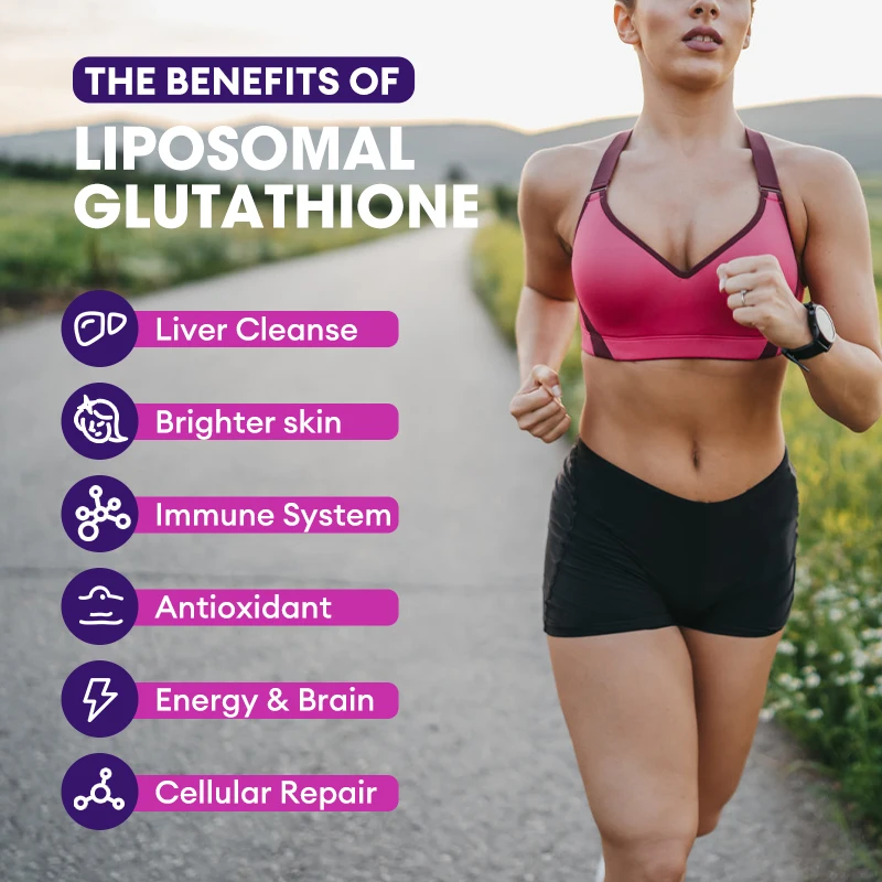 Glutation Liposomal 1800 Mg Maxima Absorcion 120 Capsulas