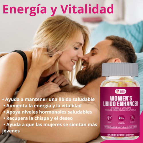 Suplemento Natural para Libido y Vitalidad Femenina – 60 cápsulas
