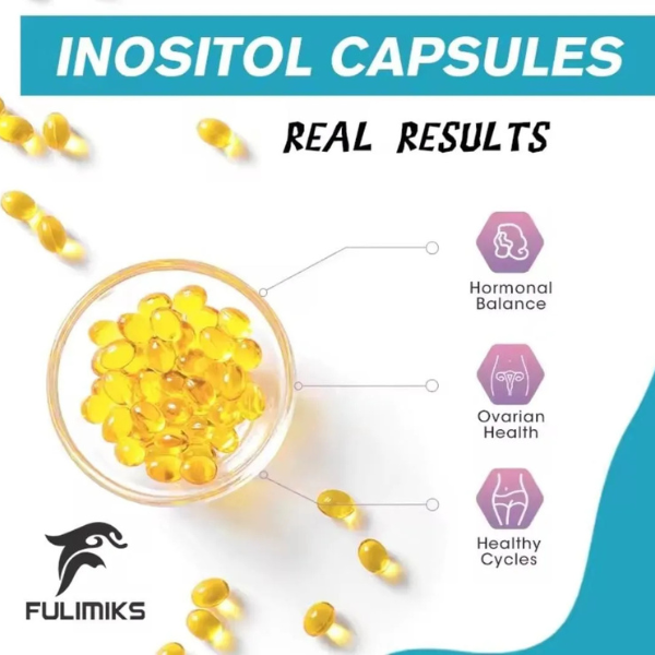 Myo Inositol + D-Chiro + Vitamina D – 2000 mg | 60 Cápsulas