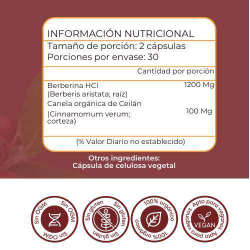 Promo Cyber: Berberina + Aguaje + Parches GLP-1 – Control del Apetito y Metabolismo