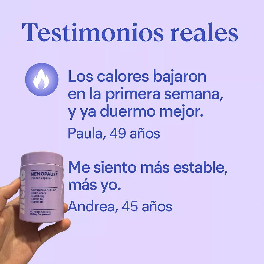 MENO: Alivio Natural y Efectivo para la Menopausia – Equilibra tu Bienestar Femenino