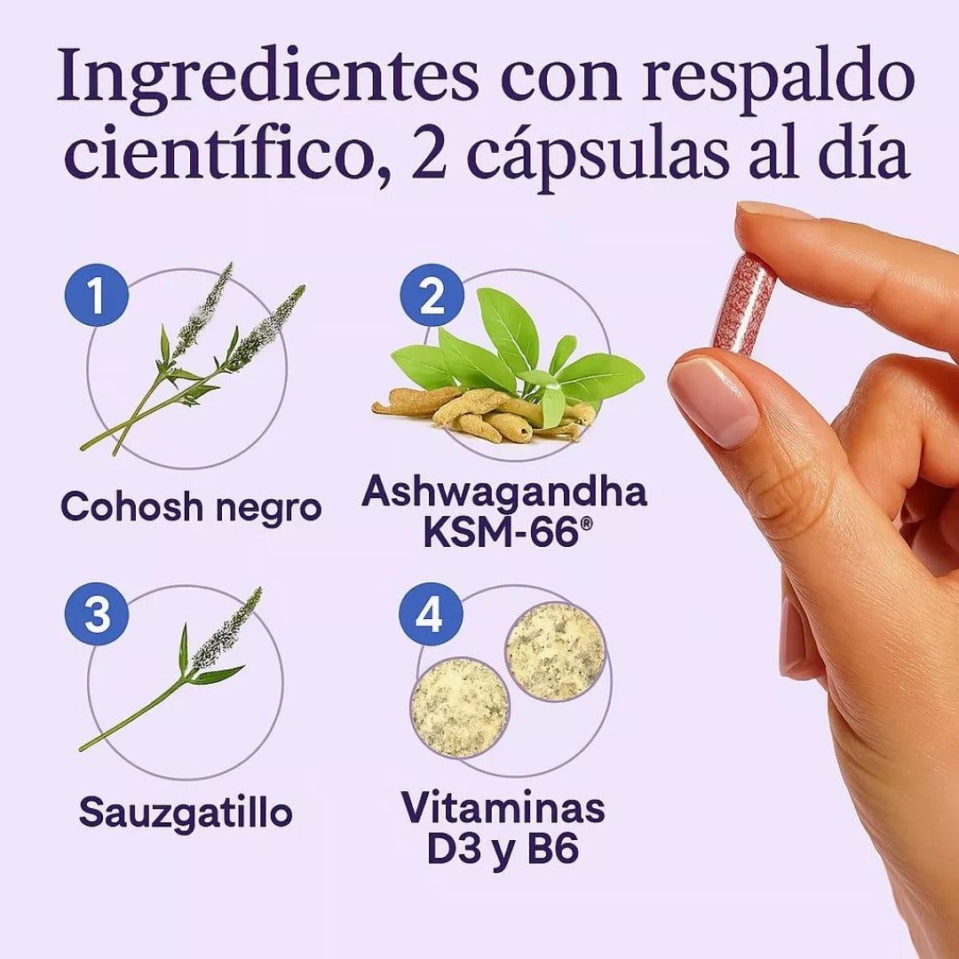MENO: Alivio Natural y Efectivo para la Menopausia – Equilibra tu Bienestar Femenino