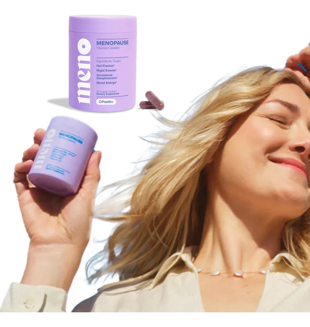 MENO: Alivio Natural y Efectivo para la Menopausia – Equilibra tu Bienestar Femenino
