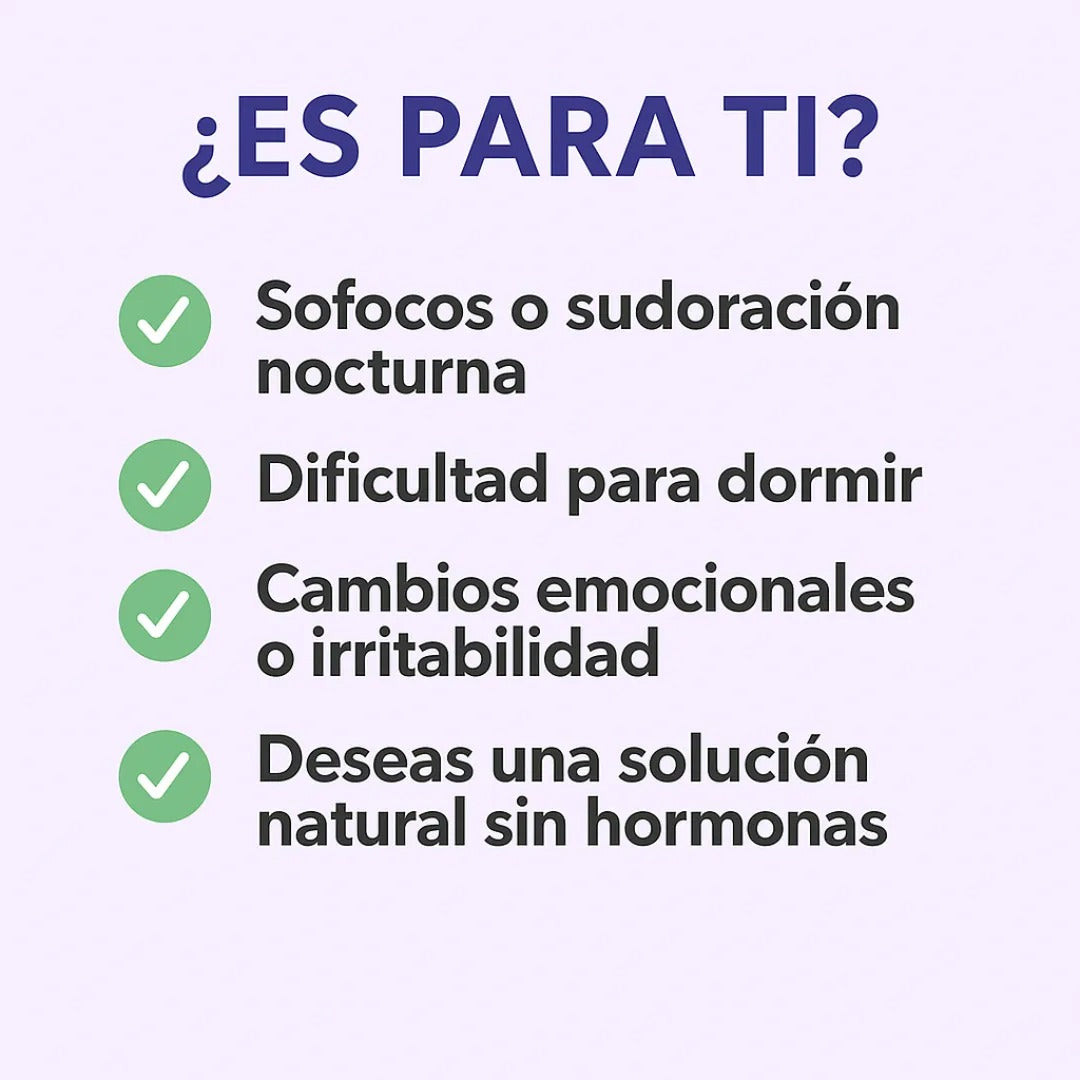 MENO: Alivio Natural y Efectivo para la Menopausia – Equilibra tu Bienestar Femenino