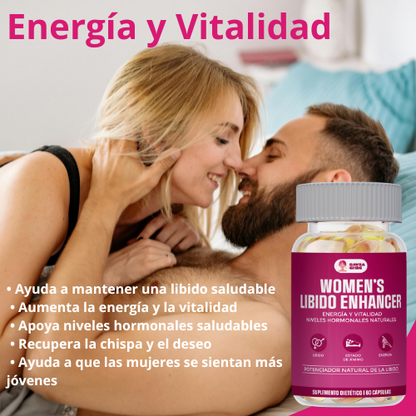 Suplemento Natural para Libido y Vitalidad Femenina – 60 cápsulas