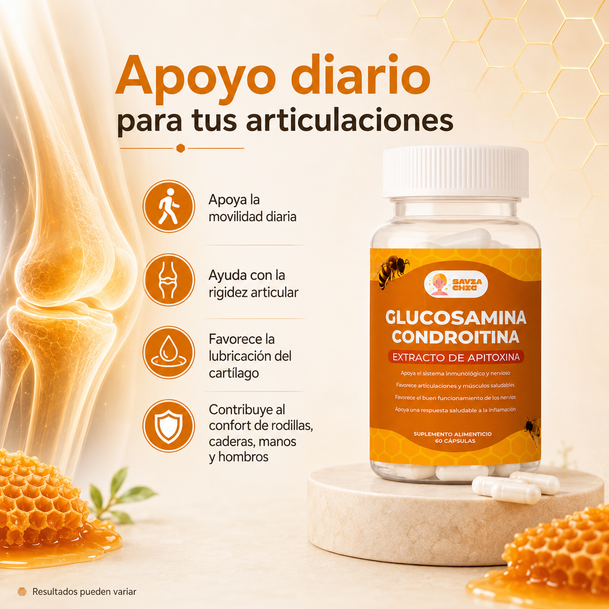 Glucosamina 1500 mg + Condroitina 1200 mg | Triple Fuerza para Articulaciones y Cartílago