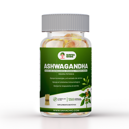 Ashwagandha 5000 mg con Black Pepper – 120 Capsulas