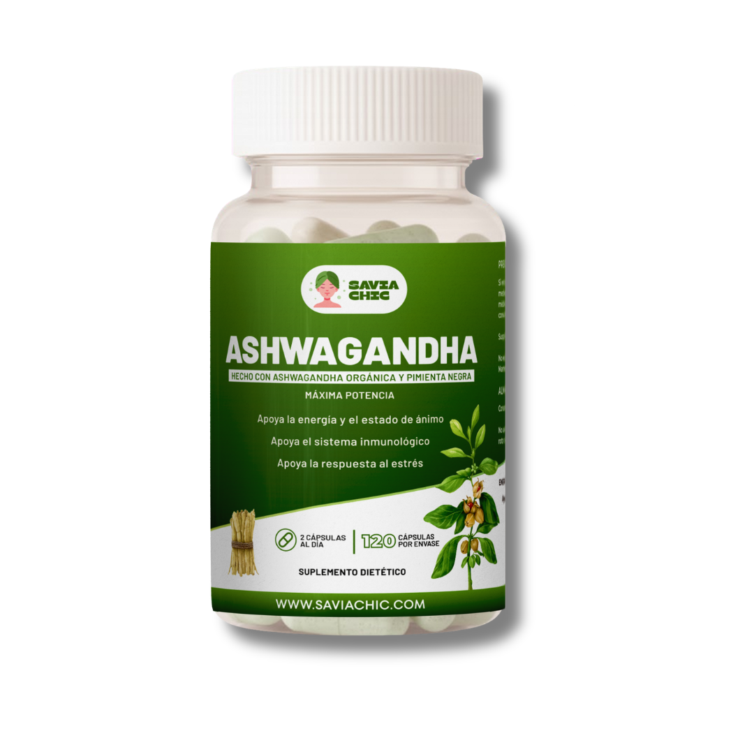 Ashwagandha 5000 mg con Black Pepper – 120 Capsulas