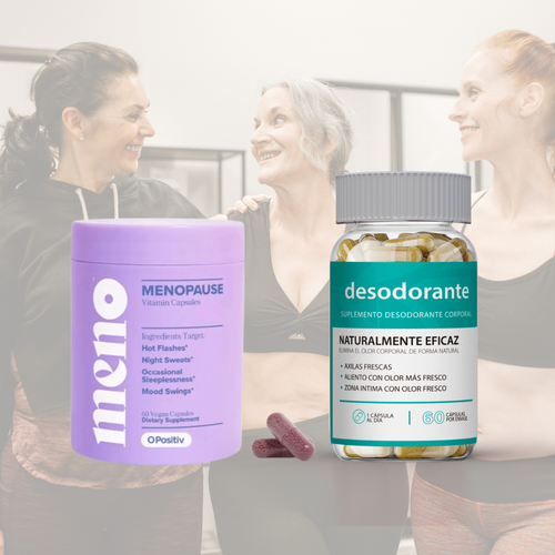 PACK Desodorante + MENO: Alivio Natural y Efectivo para la Menopausia – CYBER