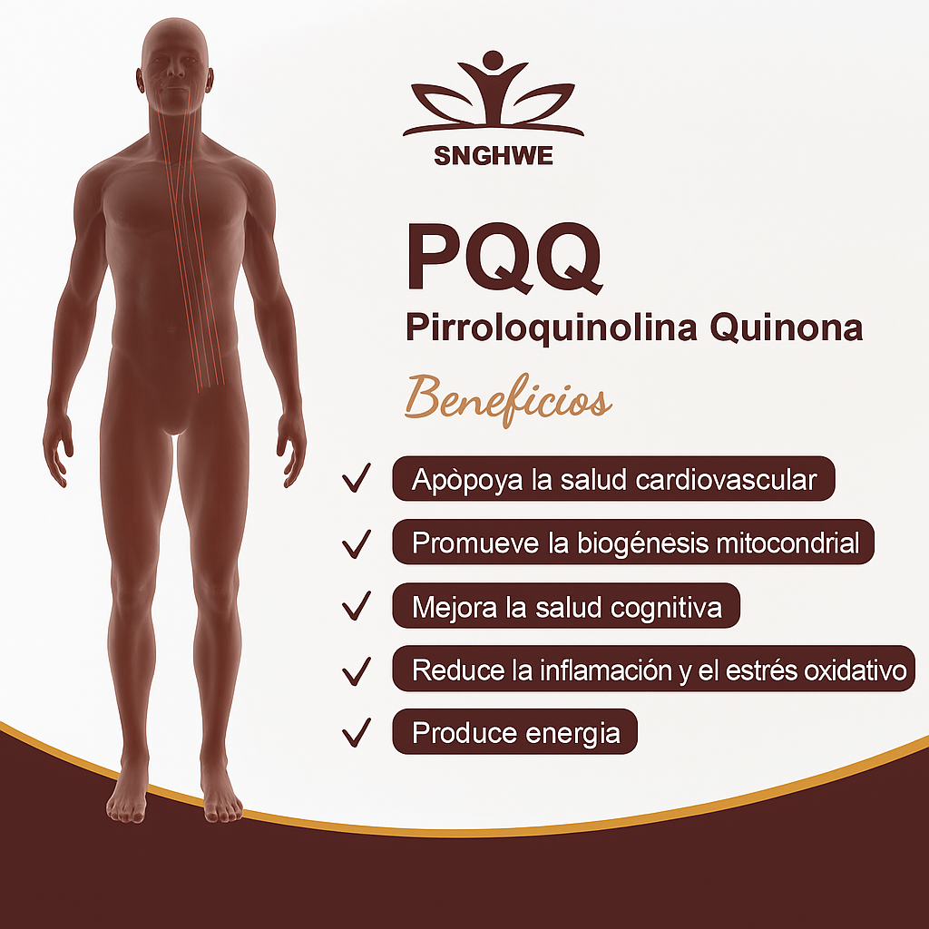 PQQ 20 mg – Energía celular real desde la raiz