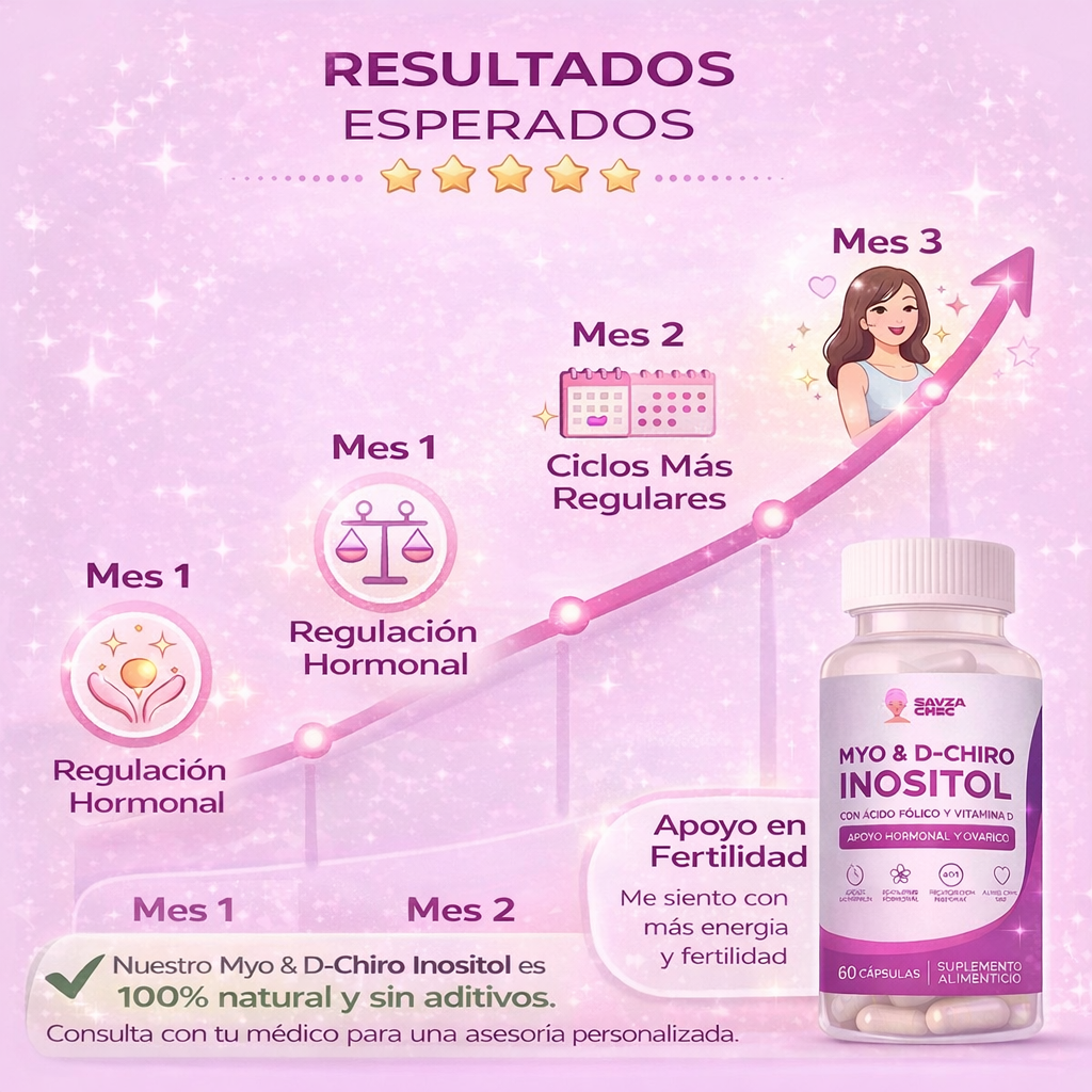 Suplemento todo en uno para mujeres con creatina monohidratada, inositoles, probióticos y vitaminas