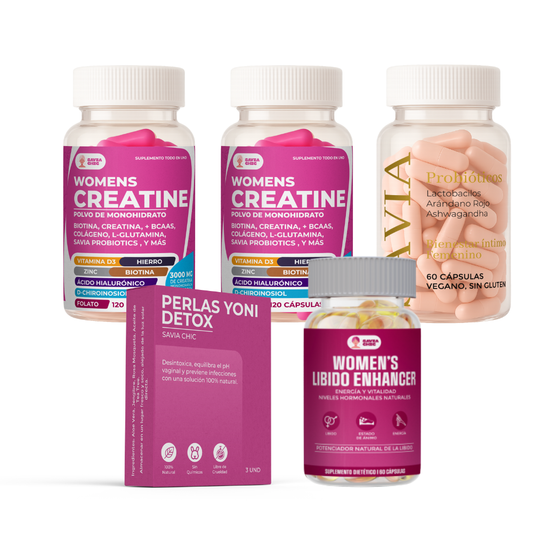 Pack Black Friday SAVIA CHIC – Bienestar Total, Libido & Rendimiento Femenino