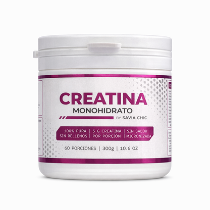 Creatina Monohidrato Micronizada Pura 300g Sin Sabor
