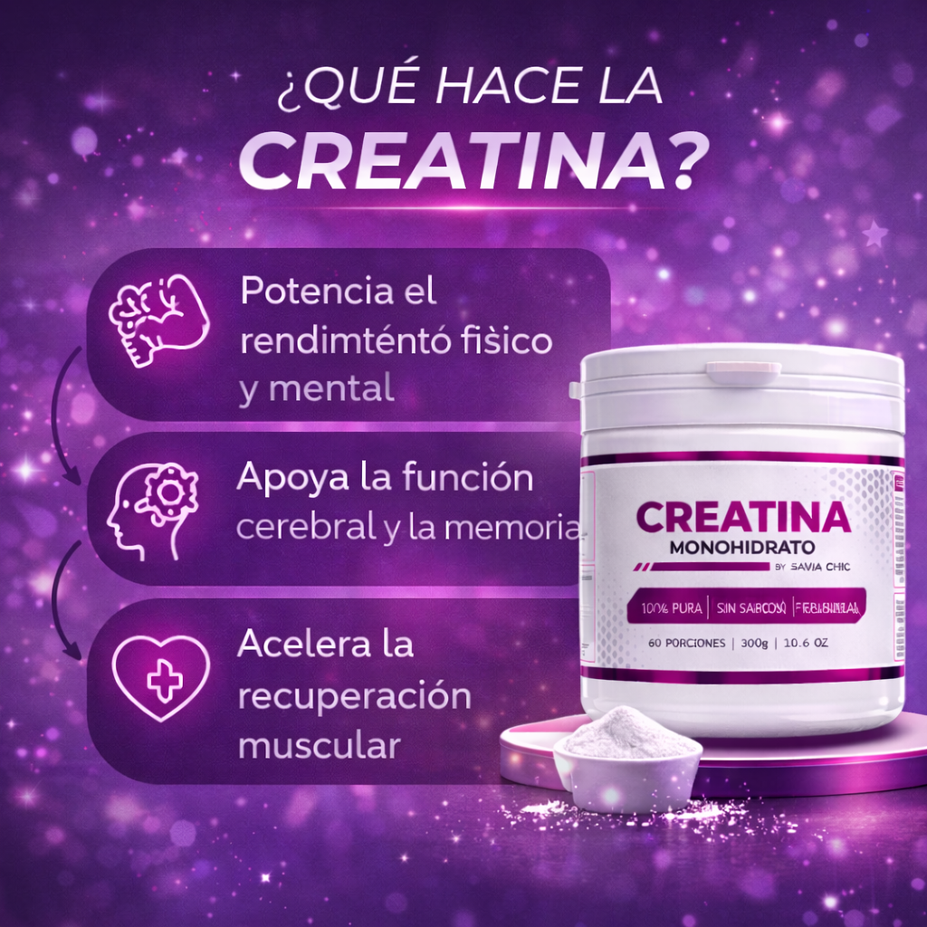 Creatina Monohidrato Micronizada Pura 300g Sin Sabor