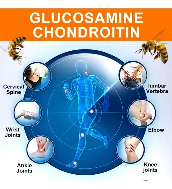 Glucosamina 1500 mg + Condroitina 1200 mg | Triple Fuerza para Articulaciones y Cartilago