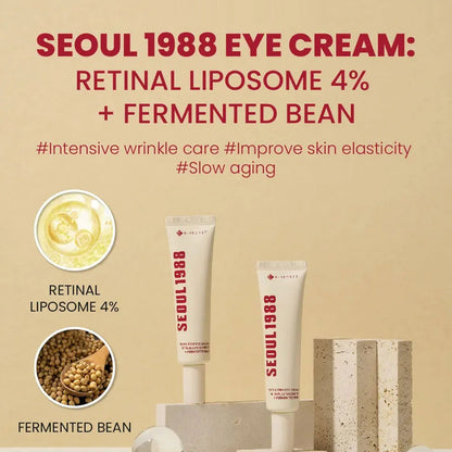Seoul 1988 Eye Cream K‑SECRET – Retinal Liposome 4 % + Fermented Bean (30 ml)