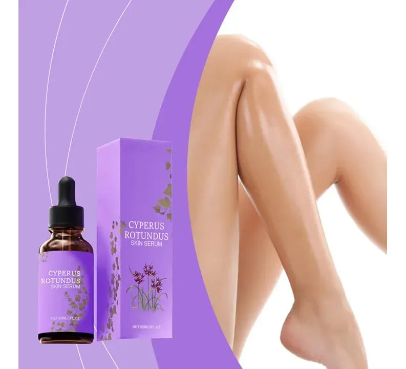 Sérum Botánico Cyperus Rotundus – Reducción del Vello + Calma Post-Depilación + Suavidad Duradera