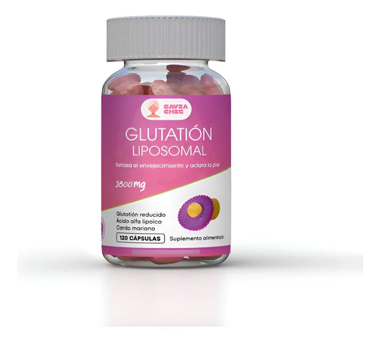 Glutation Liposomal 1800 Mg Maxima Absorcion 120 Capsulas